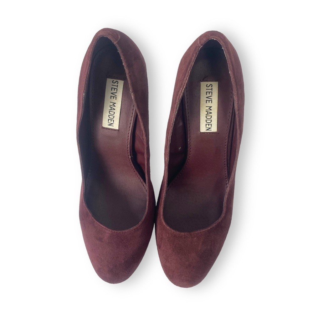 Steve Madden Fuchsia Suede High Heels‎ Size: 8 0207